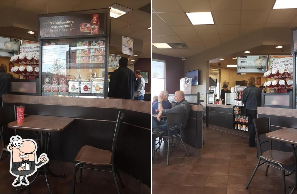 Découvrez l'intérieur de Tim Hortons