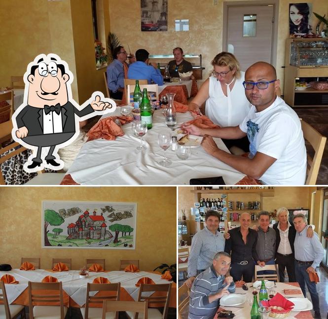 Gli interni di Fiaba dei Sapori
