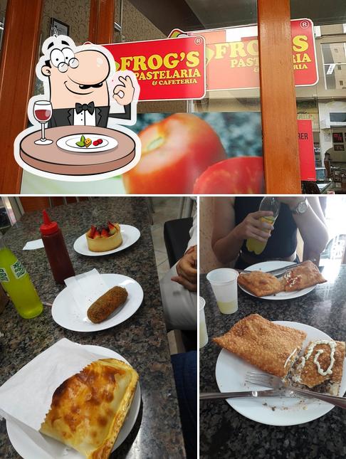 Comida em Pastelaria Frog's