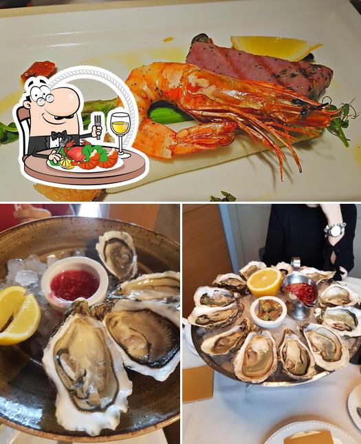 Prenez des fruits de mer à Gastronome