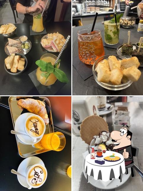 Piatto di formaggi al Orange Cafè