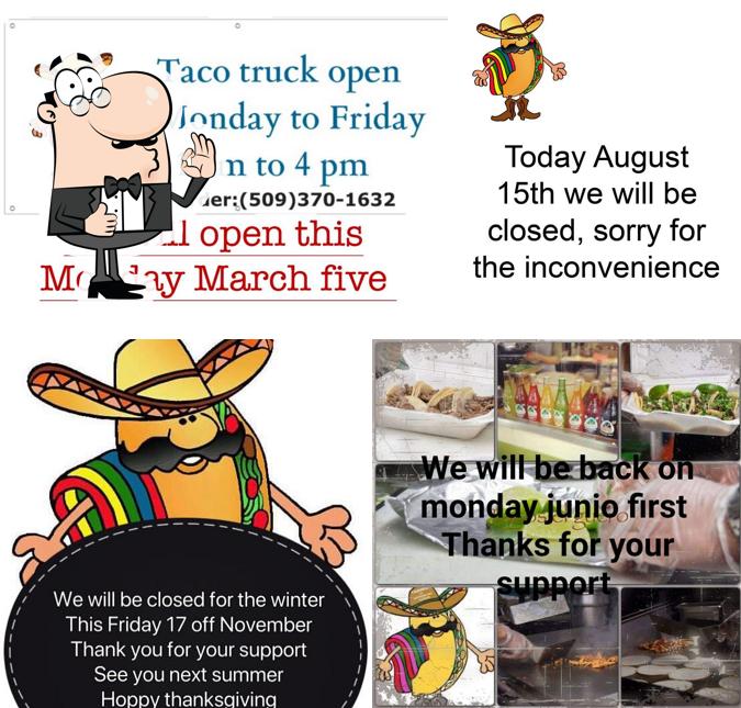 Tacos El Guero, 1416 N Pines Rd in Spokane Valley Restaurant menu and