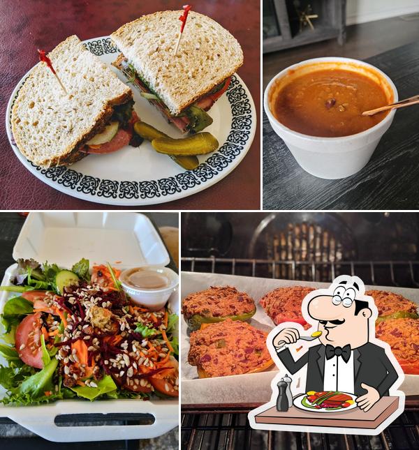 Fountain Head Health Store and the Red Door Restaurant