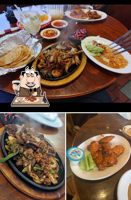 Order meat dishes at El Toro Loco Mexican Restaurant