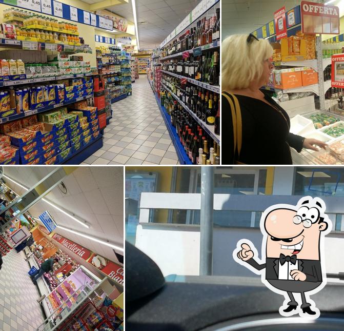 Gli interni di MD Discount
