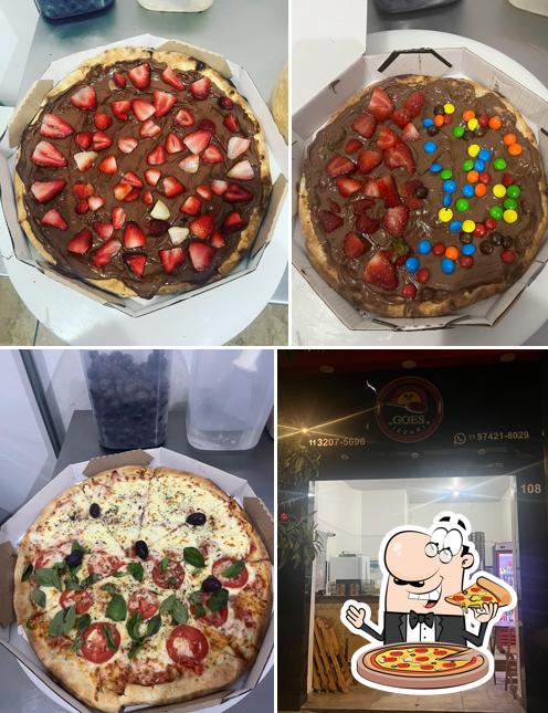 No Pizzaria Goes, você pode provar pizza