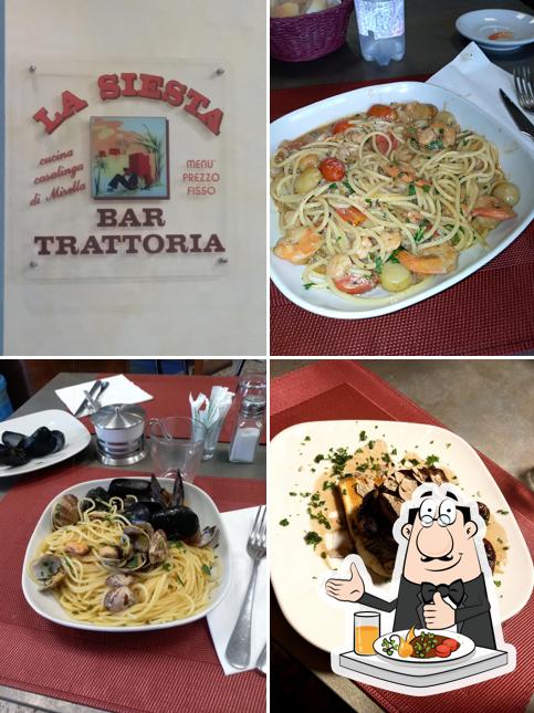 Platti al Bar Trattoria La Siesta