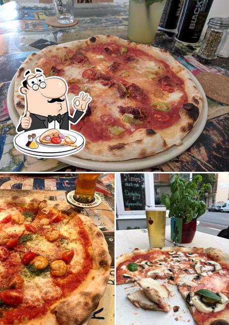 Elige una pizza en anboard pizzeria only