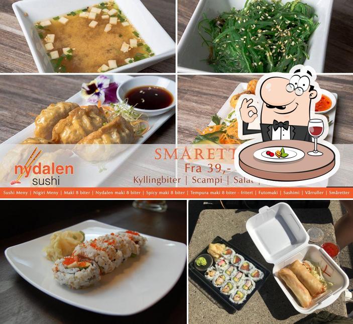 Meals at Nydalen Sushi & Wok