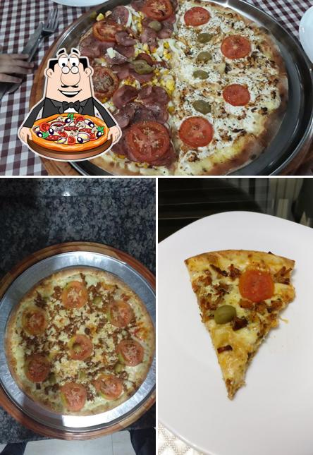 Peça pizza no Quintal Da Pizza Pizzaria