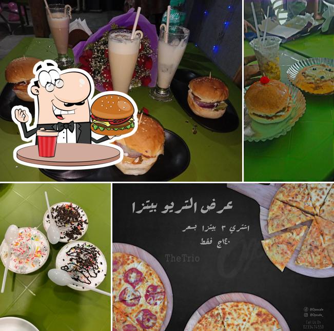 Try out a burger at ojjos cafee