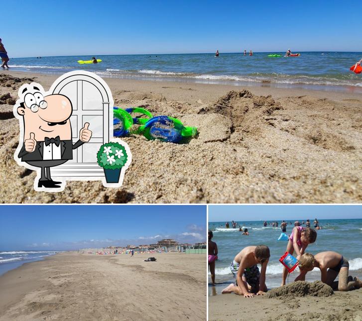Puoi goderti l'aria fresca dal dehors di Pelota Beach