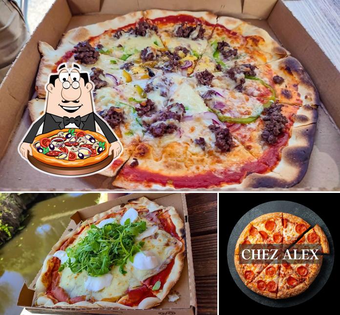 Попробуйте пиццу в "Chez Alex vieux boucau"