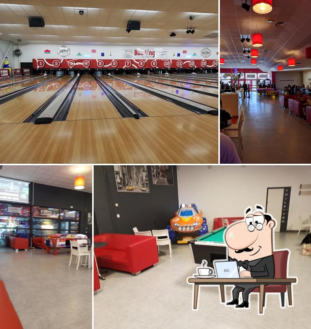 L'intérieur de Bowling de Mâcon