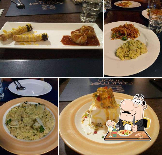 Meals at Gourmet Union - World Cuisine And Bar