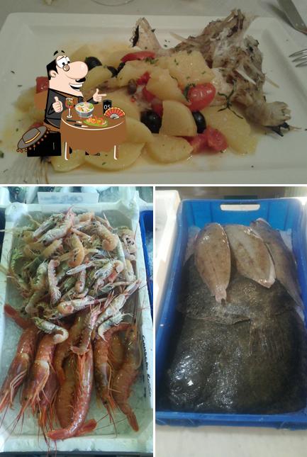 Cibo al Mercato Ittico di Termoli