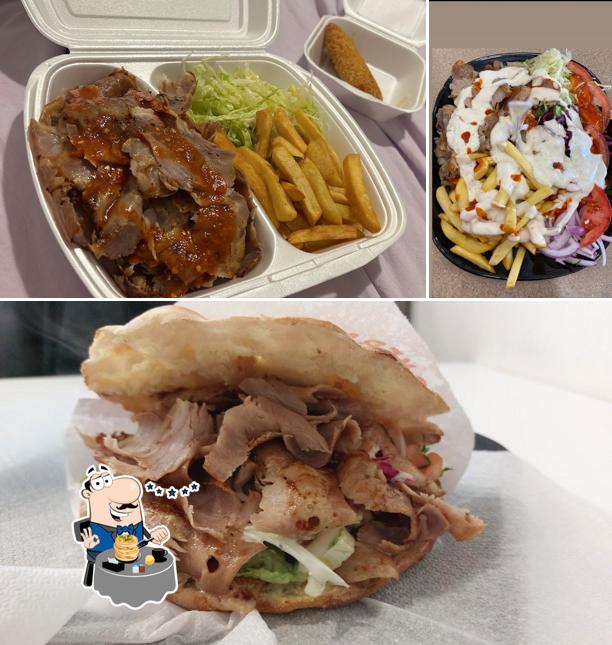 Panino con maiale stirato al İstanbul City Kebab