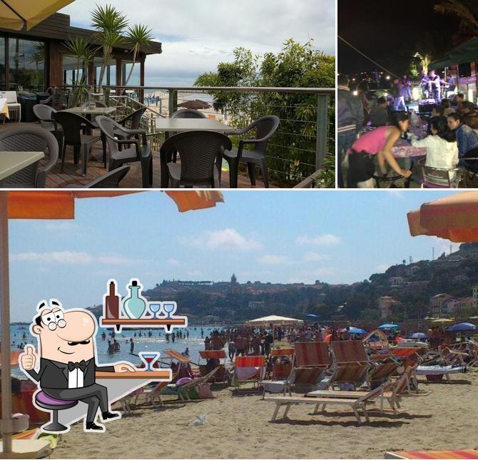Tre Alberi Ristorante si caratterizza per la interni e bancone da bar