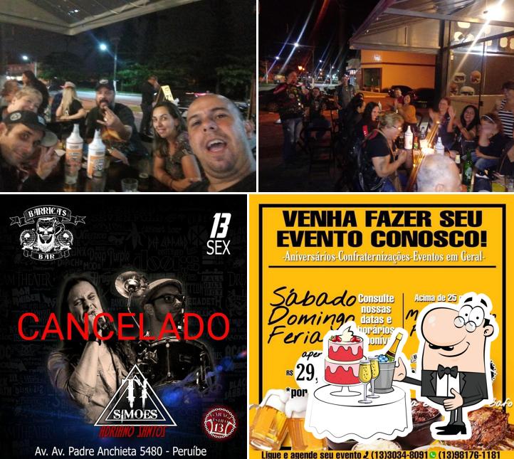 O BARRICA'S BAR provê um espaço para hospedar um recepção de casamento