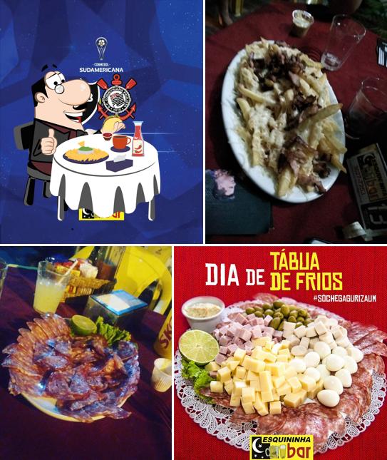 Prato de queijo em Esquininha Bar e Restaurante