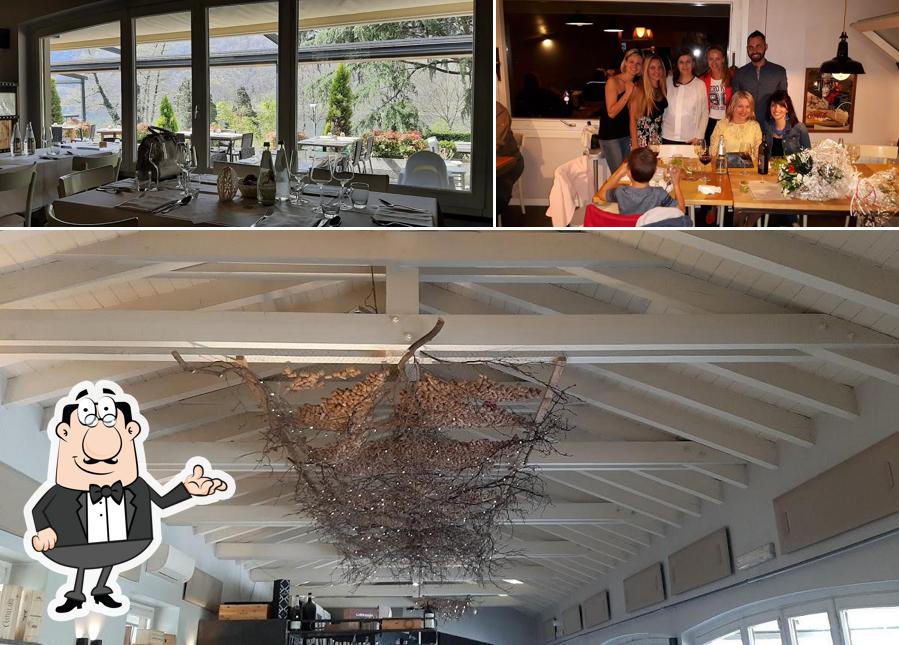 Dai un'occhiata agli interni di Trattoria del Lago