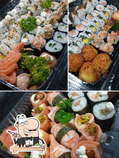 No Euodoo Sushi, você pode pedir sushi