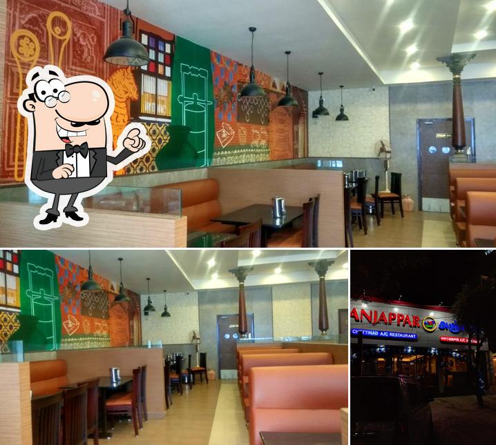 Check out how Anjappar Chettinadu A/C Restaurant - Home Delivery & Outdoor Catering looks inside