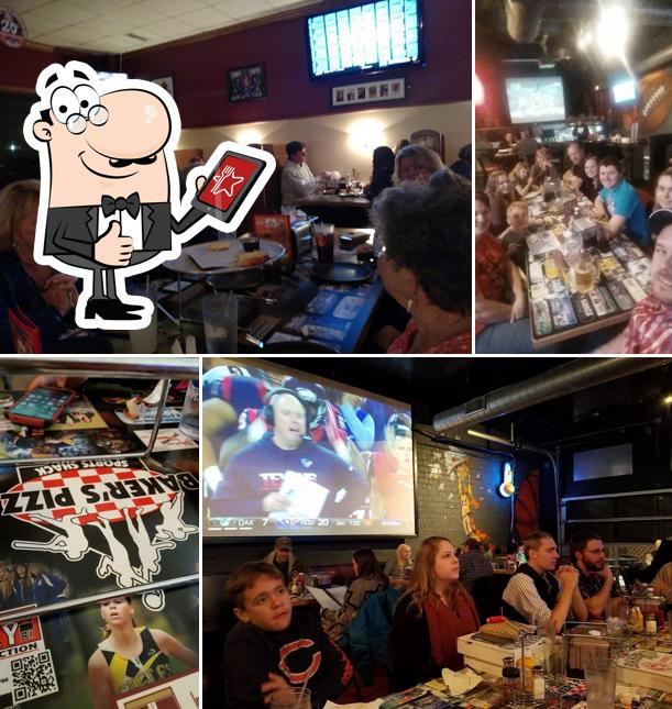 Pub y bar Baker's Pizza Sports Shack, Bucyrus Carta del restaurante y