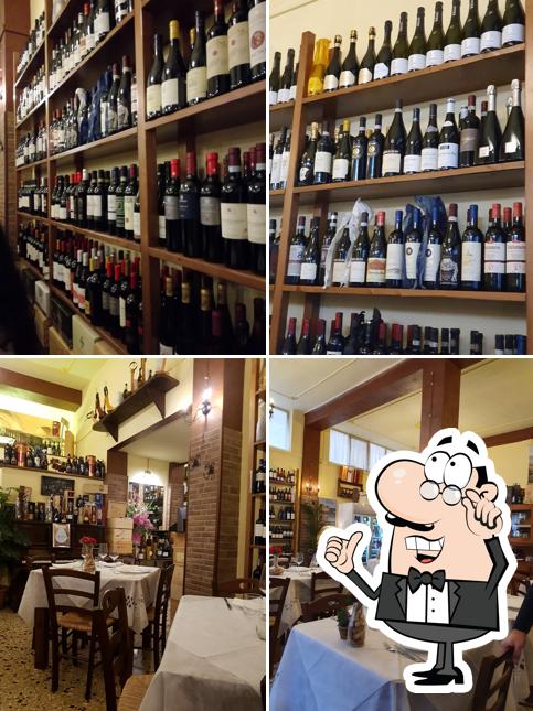 Gli interni di Enoteca - Osteria 15 Gradi