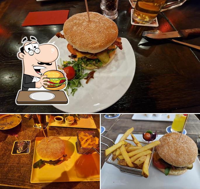 Essayez un hamburger à Burwitz Legendär Rostock