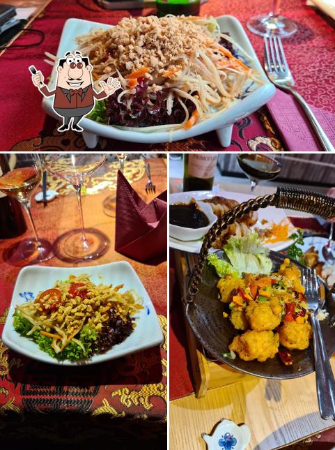 Essen im Restaurant China Bowl