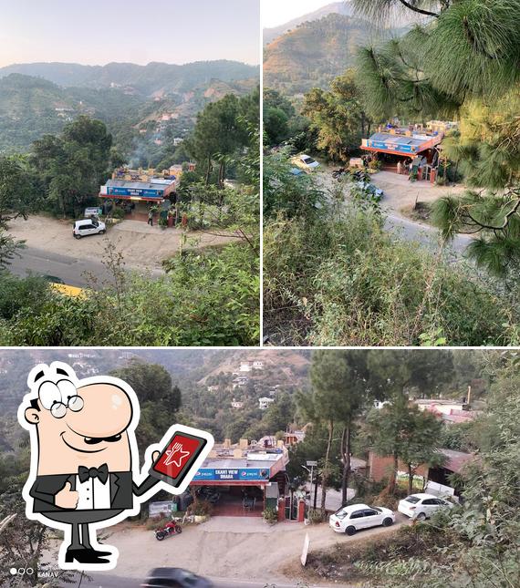 The exterior of Ekant View Dhaba