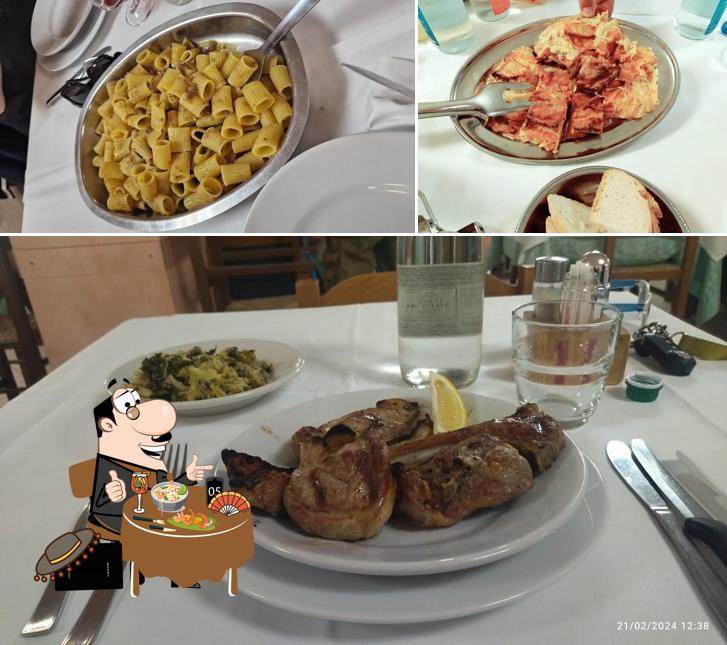 Cibo al Hotel Ristorante "Roma" Petritoli