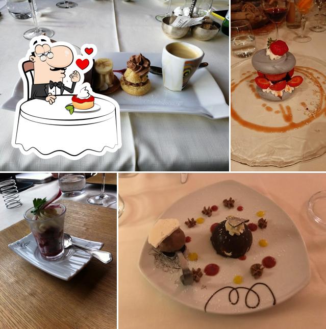 Закажите один из десертов в "Hôtel la Colombière"