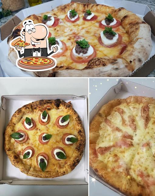 Escolha pizza no Prego Pizzaria Itatiba