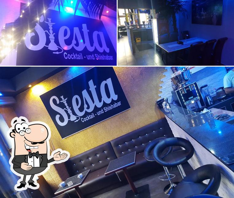 Here's a picture of Siesta Bar