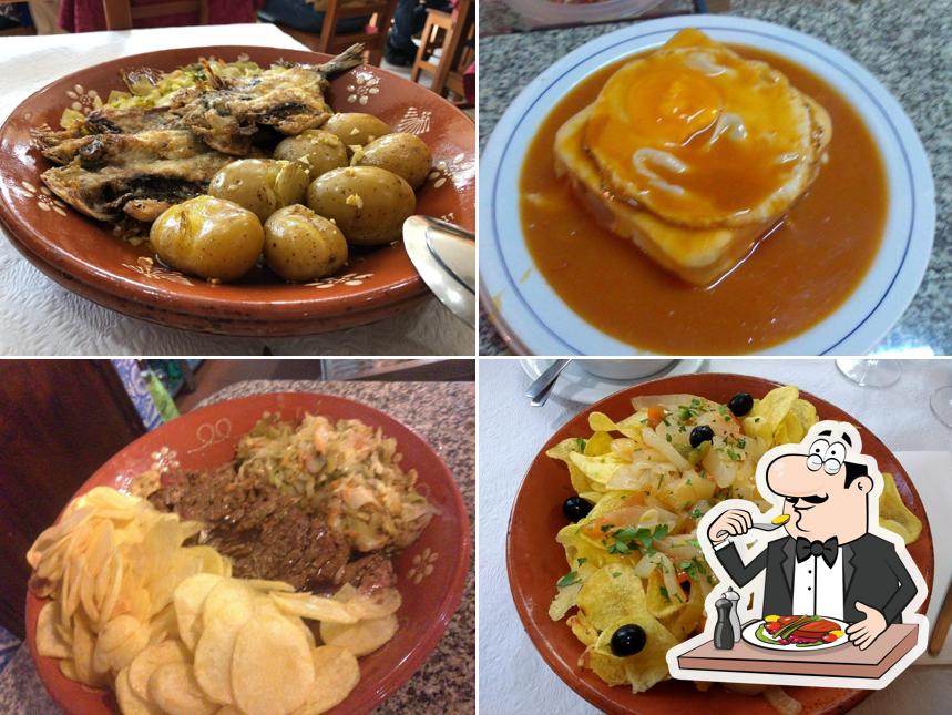 Food at Churrasqueira Paraiso