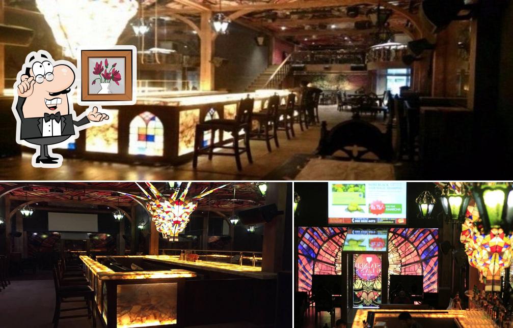 Check out how Stained Glass Lounge looks inside