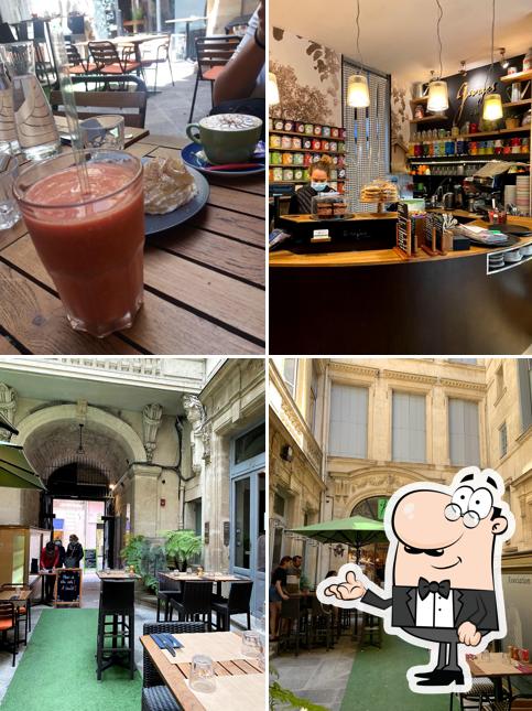 L'intérieur de Georges Café Montpellier