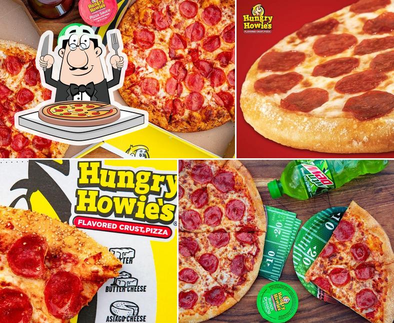 Tómate una pizza en Hungry Howie's Pizza