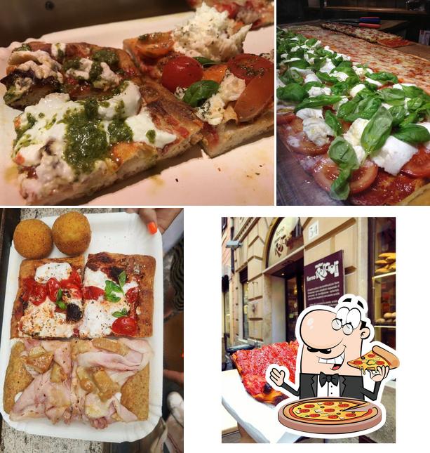 Get pizza at Antico Forno Roscioli