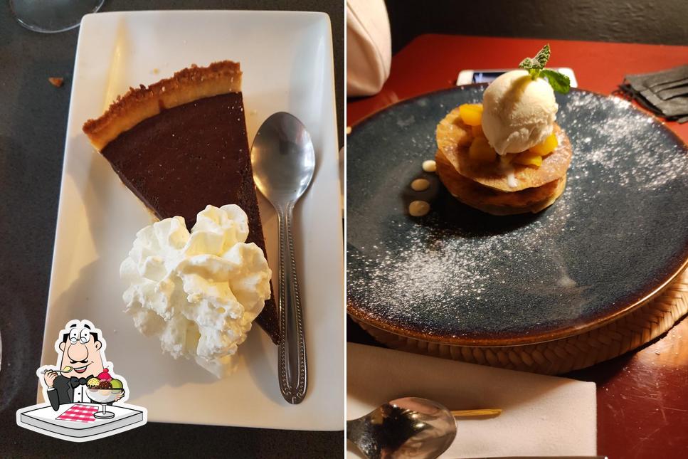 La terrasse des Epices - Saint Pierre La Mer sert un nombre de plats sucrés