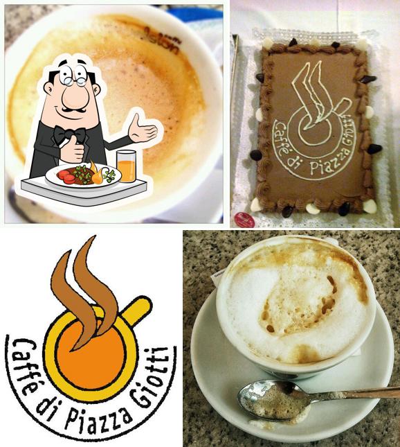 Cibo al caffè di piazza Giotti