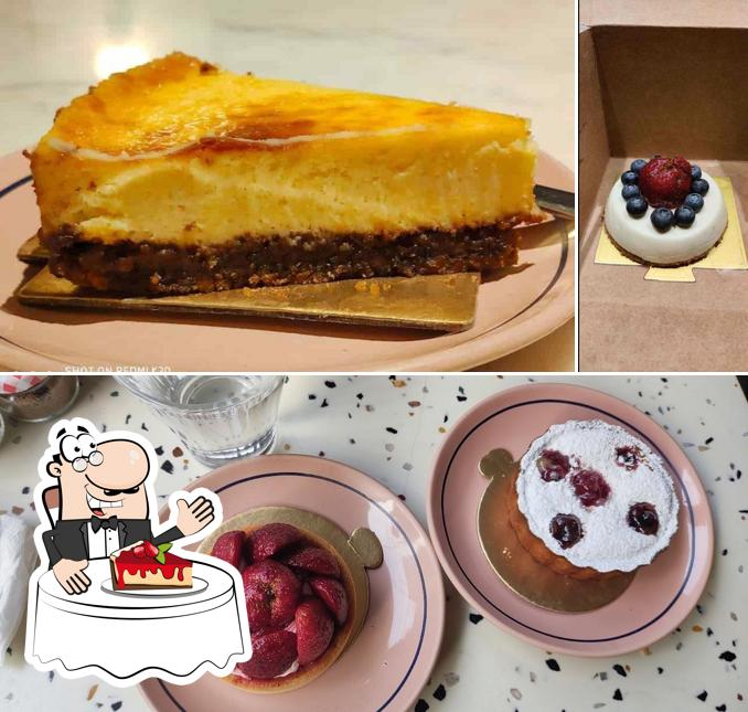 Patisserie by Franziska offers a selection of sweet dishes