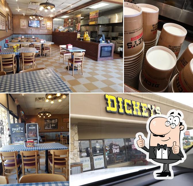 Look at the image of Dickey's Barbecue Pit