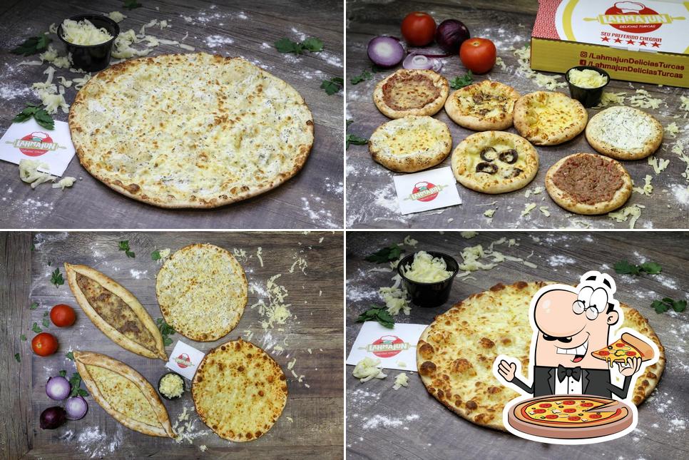 Consiga diversos variedades de pizza