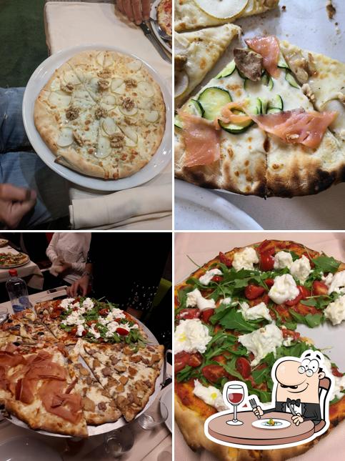 Cibo al Pizzeria del popolo