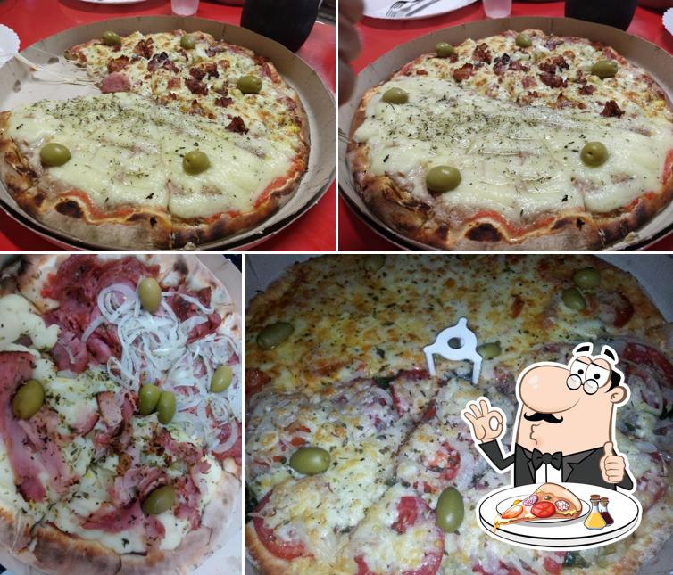 Consiga pizza no Requínte Pizzaria