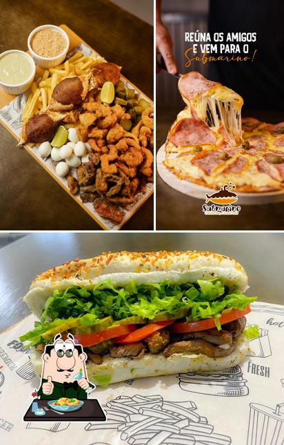 Comida em Submarino - Tábuas Pizzas Burguer Rincão