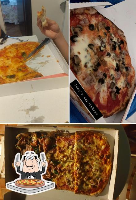 Scegli una pizza a Tony E Rosy